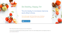 Desktop Screenshot of behealthyhappyfit.com